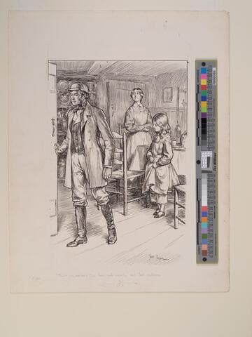 Illustration to Susan Warner's "The Wide, Wide World"