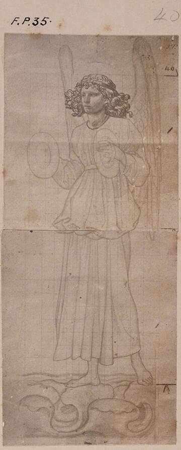 Minstrel Angel with Cymbals