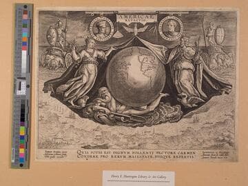 Americae Retectio, Frontispiece