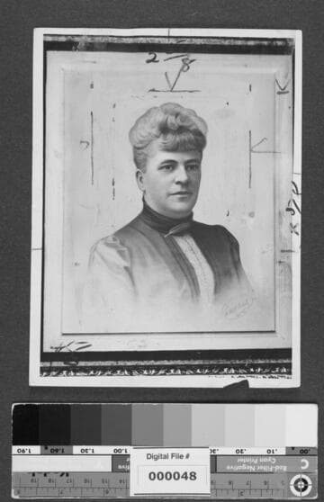 Portrait painting of Eliza A. Otis