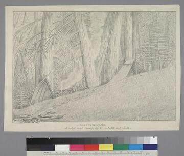 A cold wet camp, after a cold wet ride