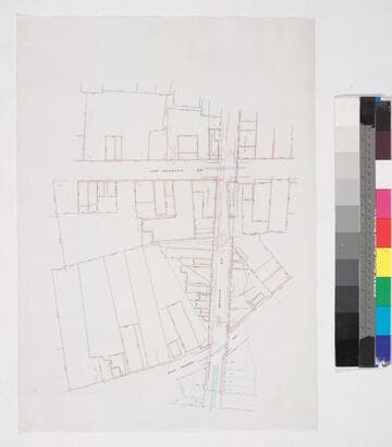 Los Angeles : area of Second Street extension between San Pedro and Los Angeles Street