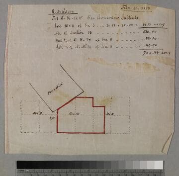 Wilson, Benjamin Davis : parcels