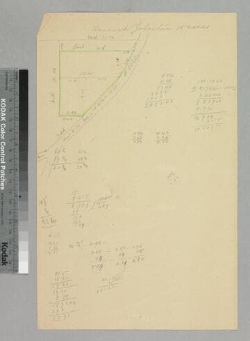 Johnston, Hancock M. - 15 acres