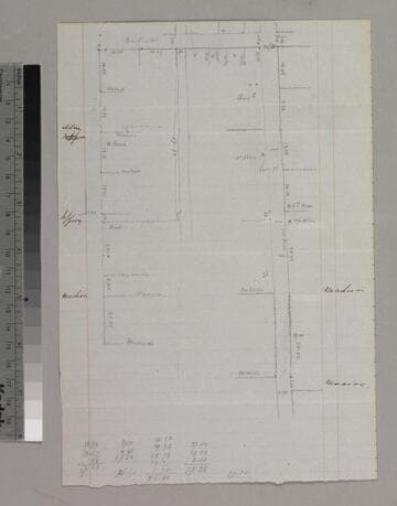 Los Angeles, City of (see also: East Los Angeles) - Streets of the 35 Acre lots sketch