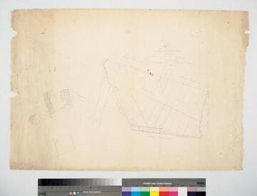 Map of the Garden of Jos. Murat