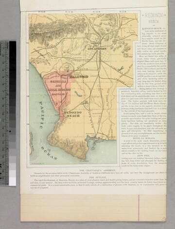 Map of Los Angeles and Vicinity