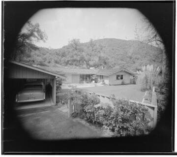 Palfrey, Gerald G., residence ["Ranch house among the trees"]