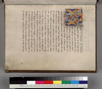 Nicomachean ethics : [manuscript]