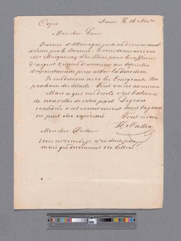 Henri Castro to Louis Huth