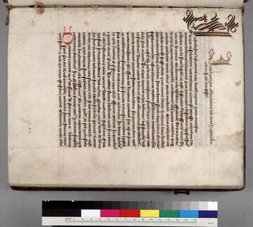 Abbreviated version of Adam of Eynsham's Magni vita sancti Hugonis : [manuscript]