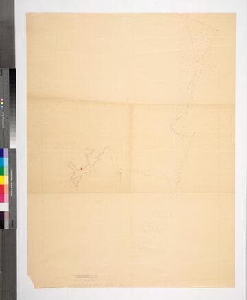 Sketch map of boundary of marshland on Ana Josefa Domínguez de Guyer, Victoria Domínguez de Carson, and Susana Domínguez parcels