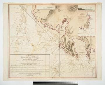 Road and Harbour of St. John, in the Island of Antigua. with the adjacent Coast and Shoals from Boon Poinht to Muskitoe Cove Surveyed in 1789 and 1790 by Lieut: E:H:Columbine of his Majesty's Ship Sybil