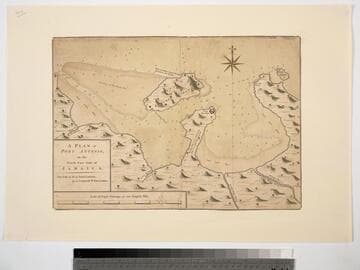 Plan of Port Antonio, on the North-East Side of Jamaica