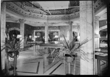 Rare documents in Marble Room