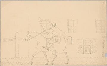 Illustration to "John Gilpin"