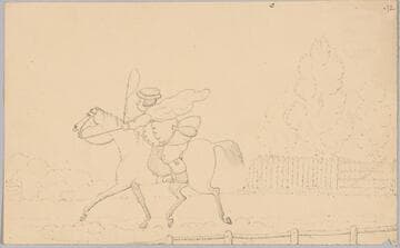 Illustration to "John Gilpin"
