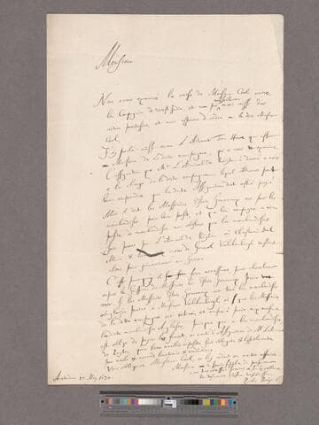 Buys, Paulus. Letter to William Blathwayt