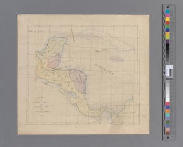 Map of Central America from J. Arrowsmith's Map of the West Indies [cartographic material]