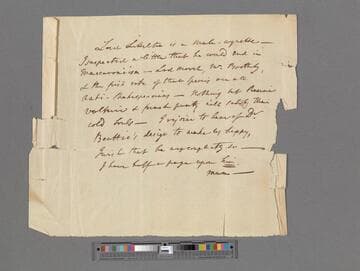 [Unknown author]. Letter to [unknown addressee]