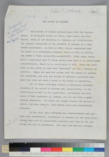 The Nature of Science