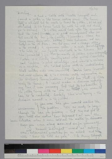 EPH writes to GBH