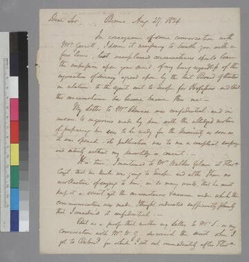 John H. Cocke, Bremo, letter to Thomas Jefferson