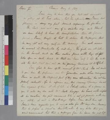 John H. Cocke, Bremo, letter to Thomas Jefferson