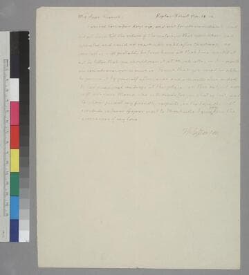 Thomas Jefferson, Poplar Forest, letter to Francis Wayles Eppes