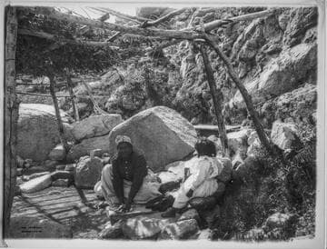 Hot Springs washing place