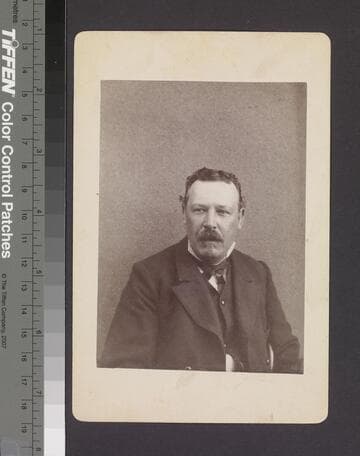 Portrait of unidentified man, presumably John W. Clark