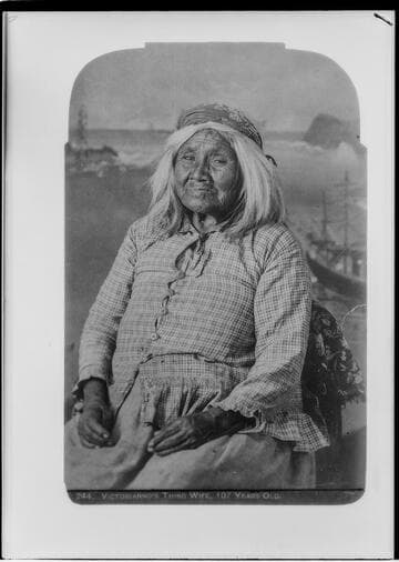 Victoriano's third wife, 107 years old