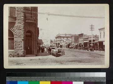 Street view in Ventura, Cal