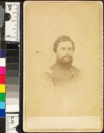 Cyrus R. Blodgett ; 1st Lt. Co. "C" 22nd U.S.C.T