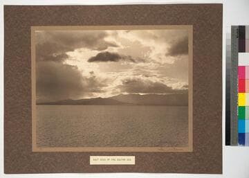 The lowest depression of the Colorado Desert (265 feet below sea level) before the overflow of the Colorado River - 1891 - filled the basin and formed the Salton Sea