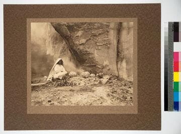 Abada, one of the best potters of Acoma