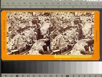 124. Road and Rocks at foot of Crested Peak, Eastern slope of Western Summit