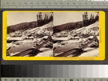 107. New Hampshire Rocks, looking down the river