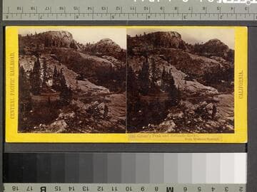 121. Grant's Peak and Palisade Rocks, from Western Summit