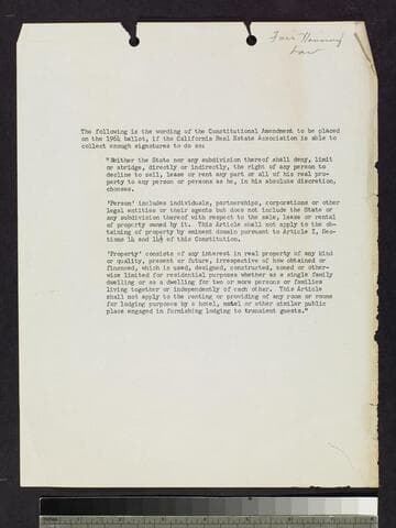 Constitutional Amendment  wording