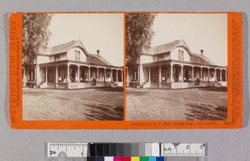 Residence of L. J. Rose, Sunny Slope, San Gabriel