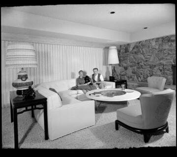 Orrin Tuckers at home [Mr. & Mrs. Orrin Tucker]