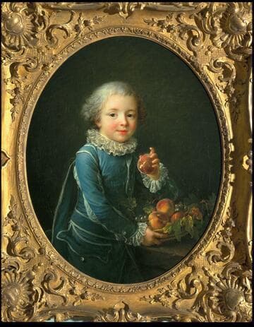 Boy with Peaches