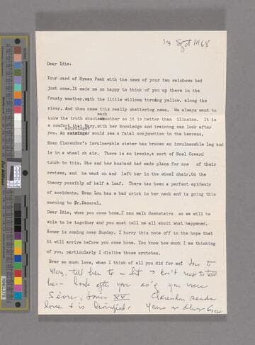 Hubble, Grace Burke. Letter to Ida Crotty