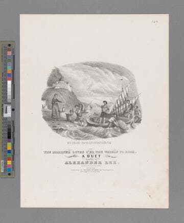 The mariner loves o'er the waters to roam : a duet / composed by Alexander Lee