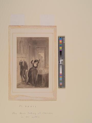 Mrs. Harlow Looking at Clarissa