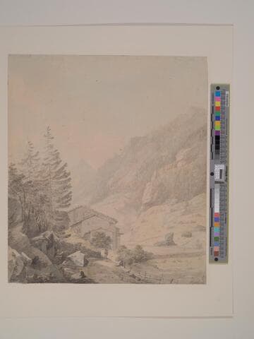 View in the Alps