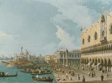 Venice, the Molo and Palazzo Ducale