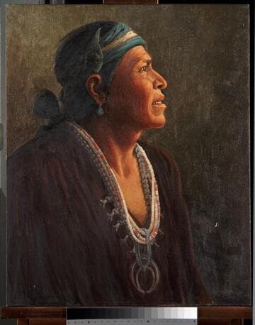 Ta-otza-begay, also called Meguelito, Navaho Medicine Man