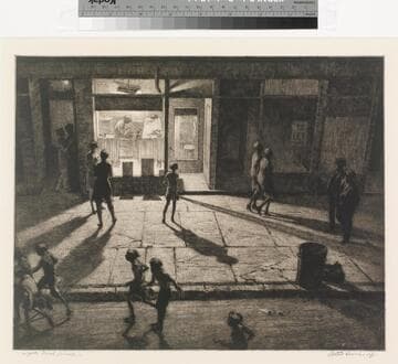 Spring Night, Greenwich Village